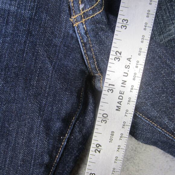 Red Engine Jeans Womens 26 Blue Bootcut Made in USA Flare Leg Stretch Denim - Picture 4 of 11